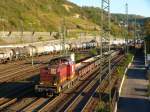 Die 203 007 der  Duisport-Rail  begegnete mir am 15.10.11. in Linz am Rhein.