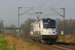 Die 183 701  Train of Ideas  begegnete mir am 06.11.11. als Lz bei Bornheim.