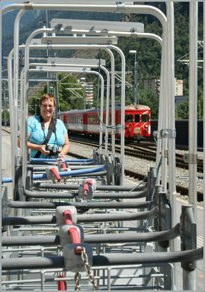 Meine  Gep�ckkuliwagen -Version...
Visp, den 11.08.12