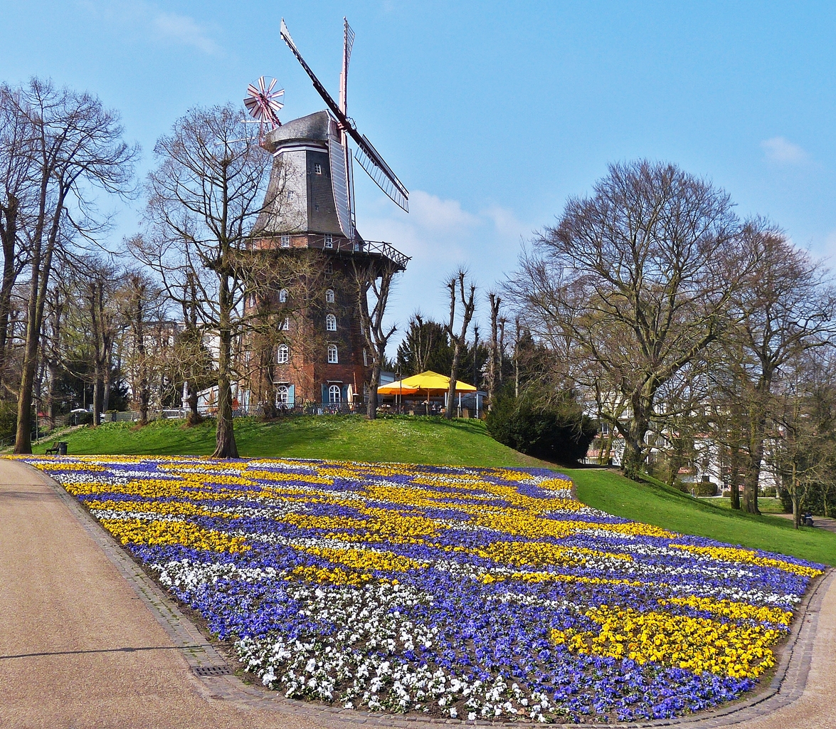 . M�hle am Wall in Bremen. 11.04.2018 (Hans)