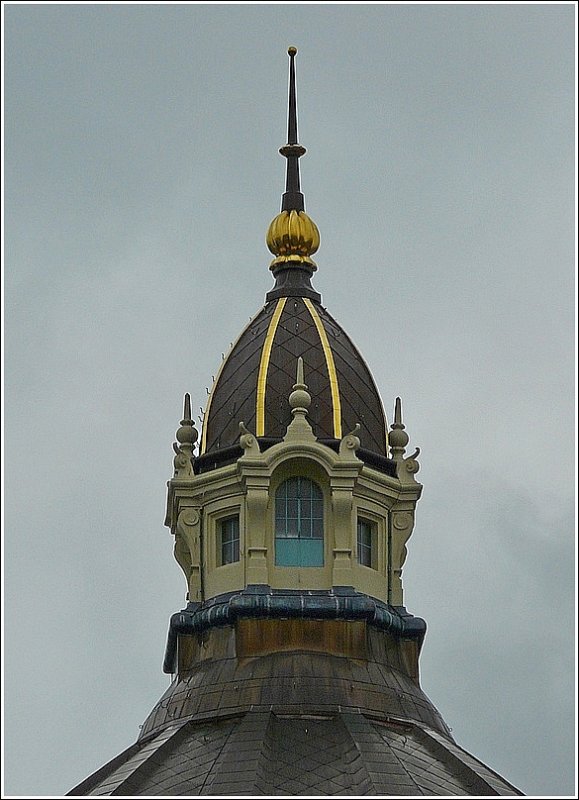 Die Kuppel des Bahnhofsgeb�udes Antwerpen Centraal. 13.09.08 (Jeanny) 