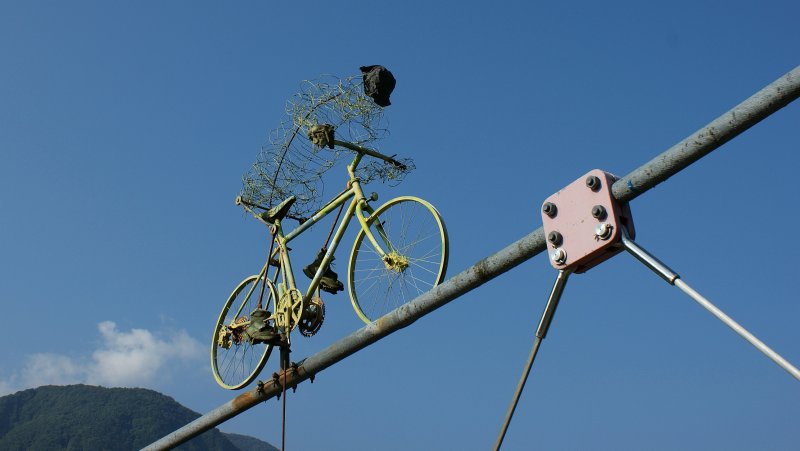 Es ist nicht immer einfach die Balance zu halten, aber es geht immer aufw�rts...
(September 2009)