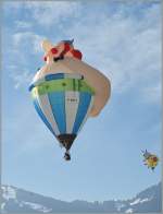  Dick ist anderes, denn Dicke schweben nicht durch die Luft, nicht war, Asterix , scheint der wohl ziemlich weitherum bekannte Gallier zu verk�nden...