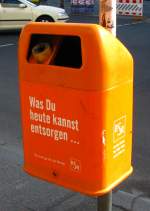 Serie Berliner M�lleimer II: Was du heute kannst entsorgen...