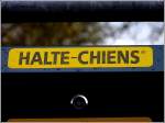 Dies ist keine neue Haltestelle der CFL, sondern passend zu Silvans Bilder aus Berlin, das Pendant einer Hundetoilette aus Mersch.