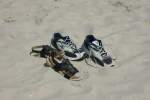 Sand in die Schuhe bekommen, das bedeutet in Florida dass man wieder zur�ck kommt.