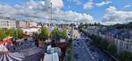 Blick  �ber die Stadt Luxemburg in verschiedene Himmelsrichtungen aus dem Riesenrad auf der Kirmes (Fouer) in Stadt Luxemburg. 05.09.2025