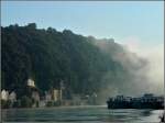 Am Morgen des 12.09.2010 lichtet sich der Nebel langsam �ber der Donau in Passau.