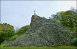 Der Druidenstein ist ein kegelf�rmiger Basaltfels im N�rdlichen Hellerbergland oberhalb der Stadt Kirchen an der Sieg im Ortsbezirk Herkersdorf, Landkreis Altenkirchen.