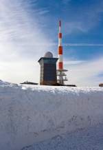 Blick auf den Brockenturm (1.142 m �.
