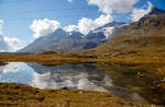 Bergsee am Bernina-Pass der Lej Pitschen (am 06.09.2021).

Der Lej Pitschen ist der kleinste der drei aneinander gereihten Seen auf dem Berninapass. Er liegt auf einer Höhe von 2217 Metern über Meer und gehört zum Gemeindegebiet von Pontresina. Der Pitschensee wird vom Ova da Bernina (Berninabach) durchflossen. Im See wird das Fischen betrieben.

Südlich und oberhalb des Lej Pitschen liegen die beiden größeren und weitaus bekannteren Seen der Lej Nair (Schwarzsee) und der Lago Bianco, dessen Staumauer oben links erkennen kann.
