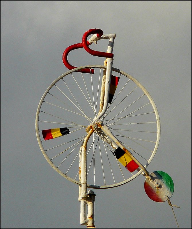 Velo in luftiger H�he aufgenommen in Blankenberge am 12.09.08 (Jeanny)